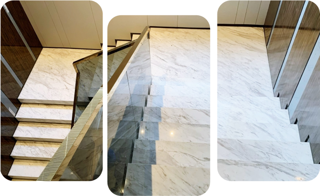 CẦU THANG <br>ĐÁ HOA CƯƠNG