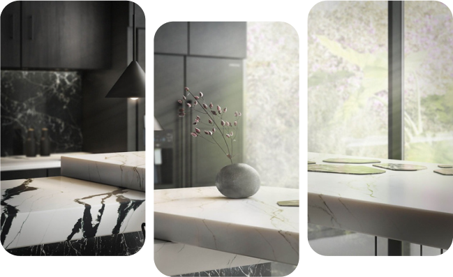 bÀN BẾP <br>ĐÁ HOA CƯƠNG