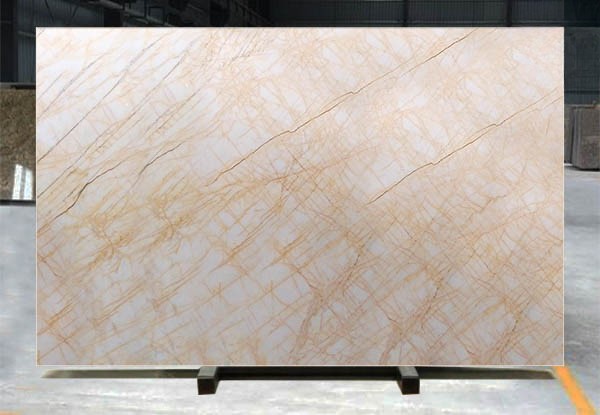 Đá Marble Vàng Mạng Nhện