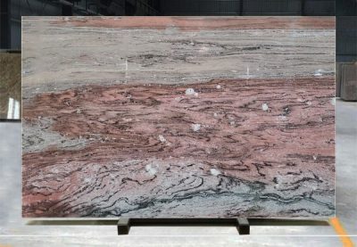 Đá Marble Red Wave