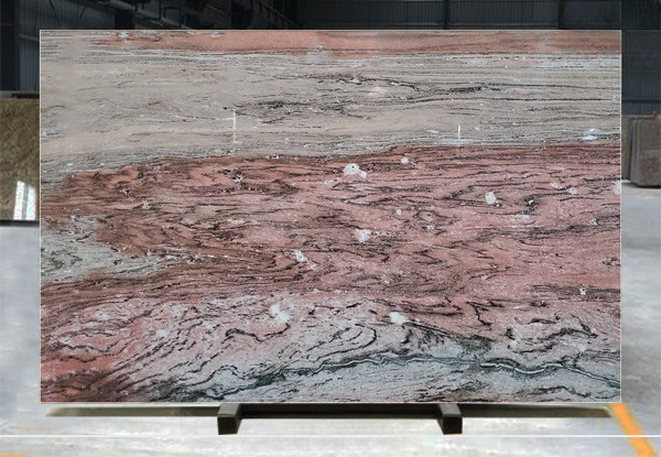 Đá Marble Red Wave