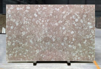 Đá Marble Hồng Sò