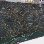 Đá Marble Đen Hoa Vàng