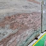 Đá Marble Red Wave