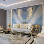 Đá Onyx Xuyên Sáng Ocean Blue